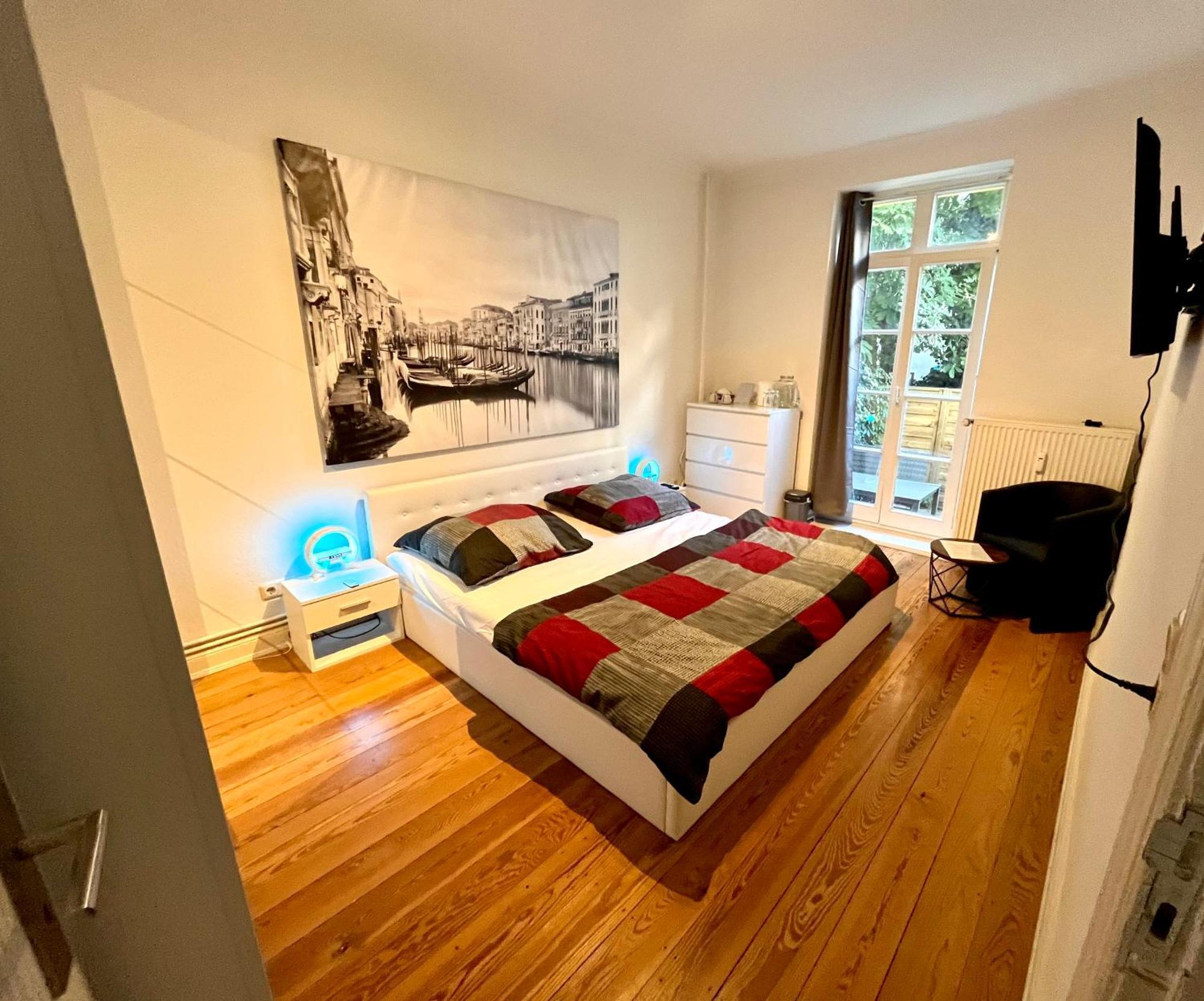 Doppelzimmer Mit Terrasse In Privatem Zuhause Любек Екстер'єр фото
